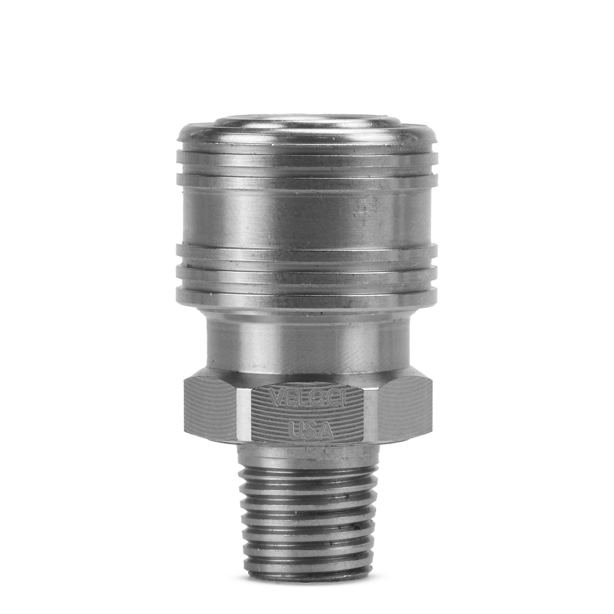 PRIMA Stainless Steel QC Coupler: 1/4&quot; Male