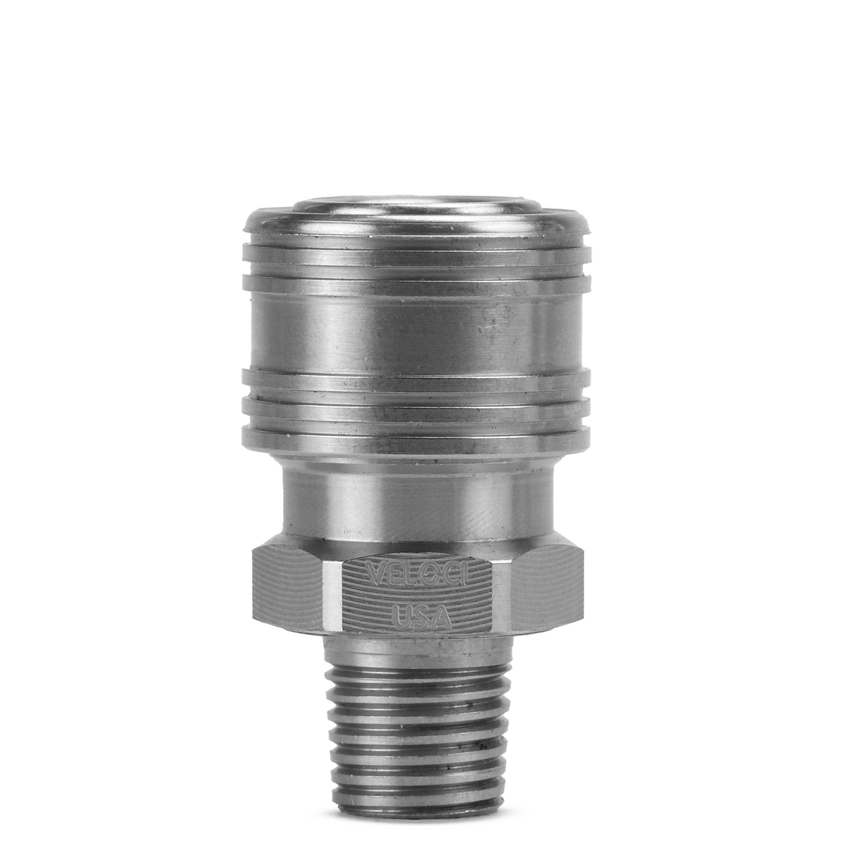 PRIMA Stainless Steel QC Coupler: 1/4&quot; Male