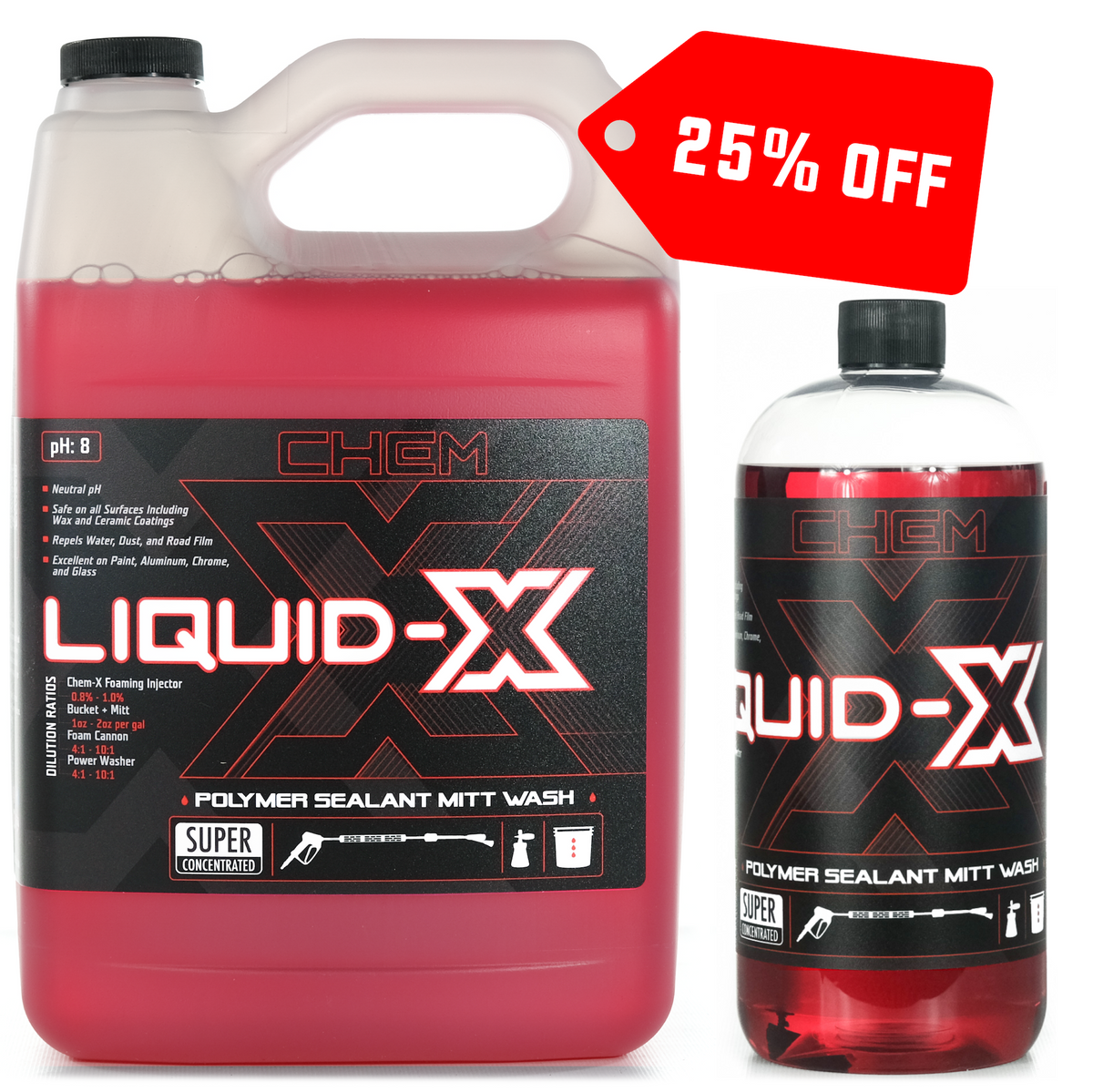 Liquid-X: Polymer Sealant Mitt Wash