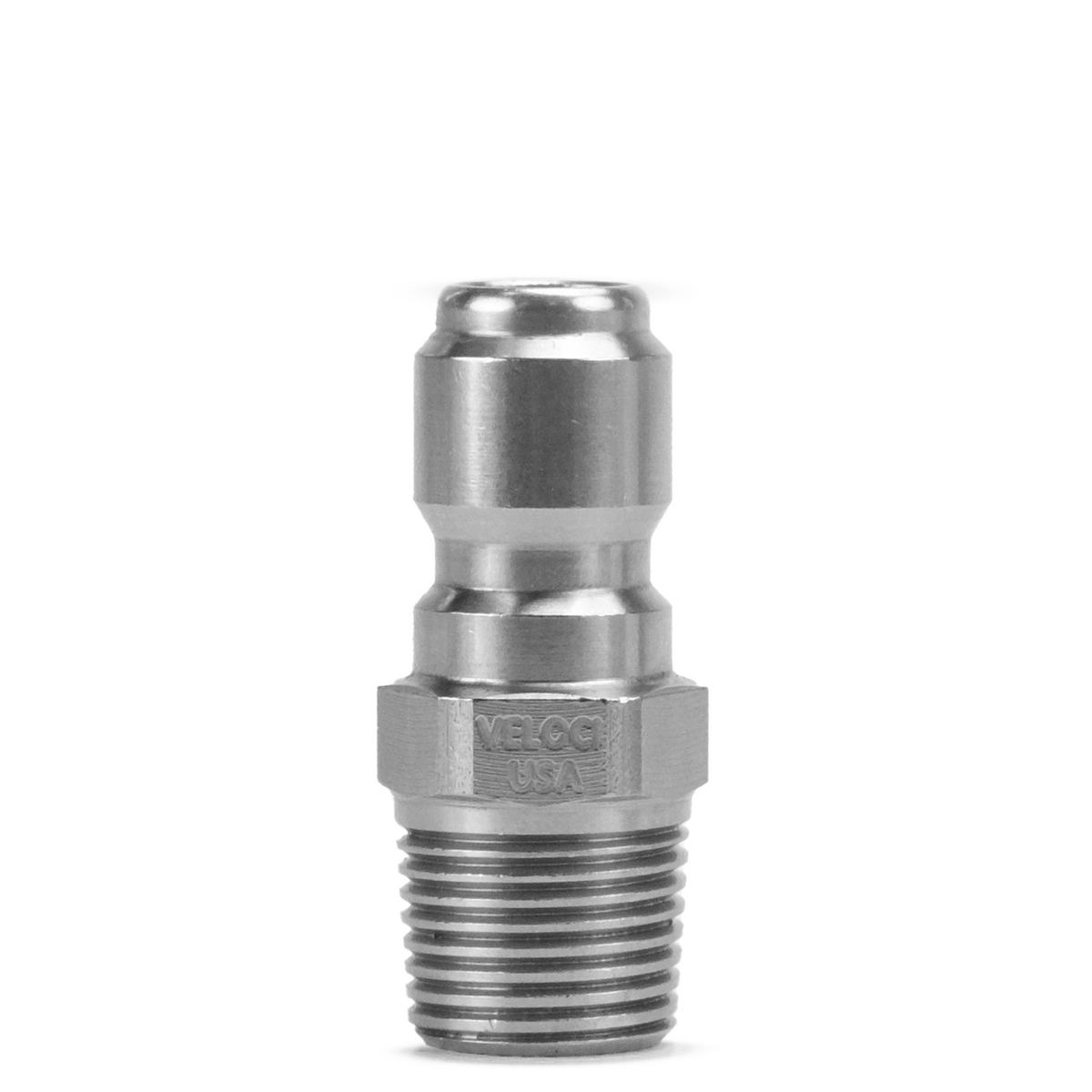 PRIMA Stainless Steel 3/8&quot; QC Plug Male