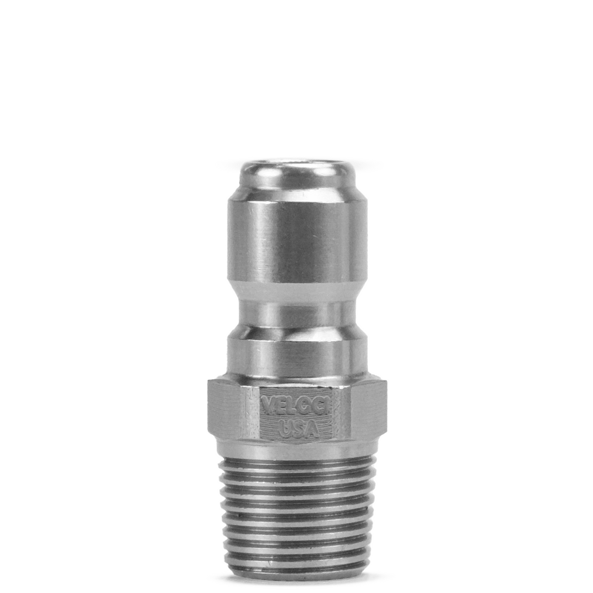 PRIMA Stainless Steel 3/8&quot; QC Plug Male