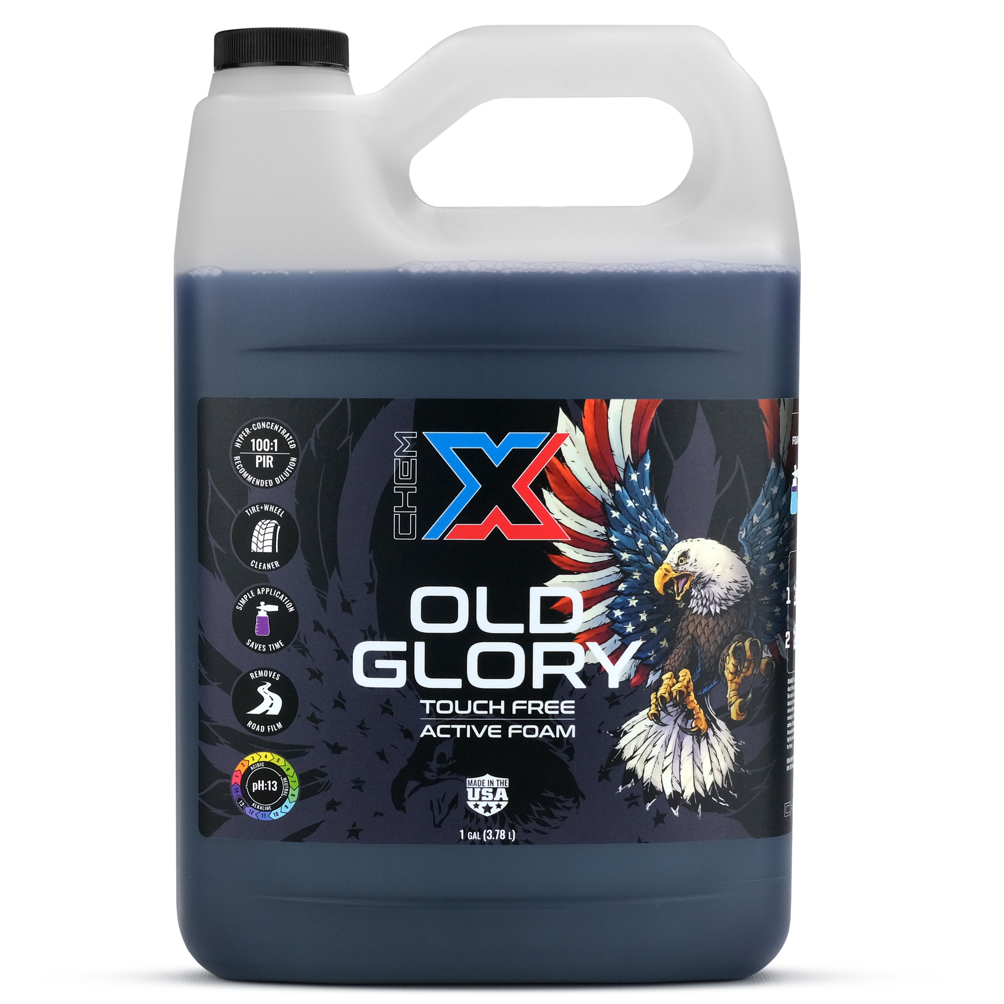 Old Glory: Touch Free Active Foam Vehicle Wash