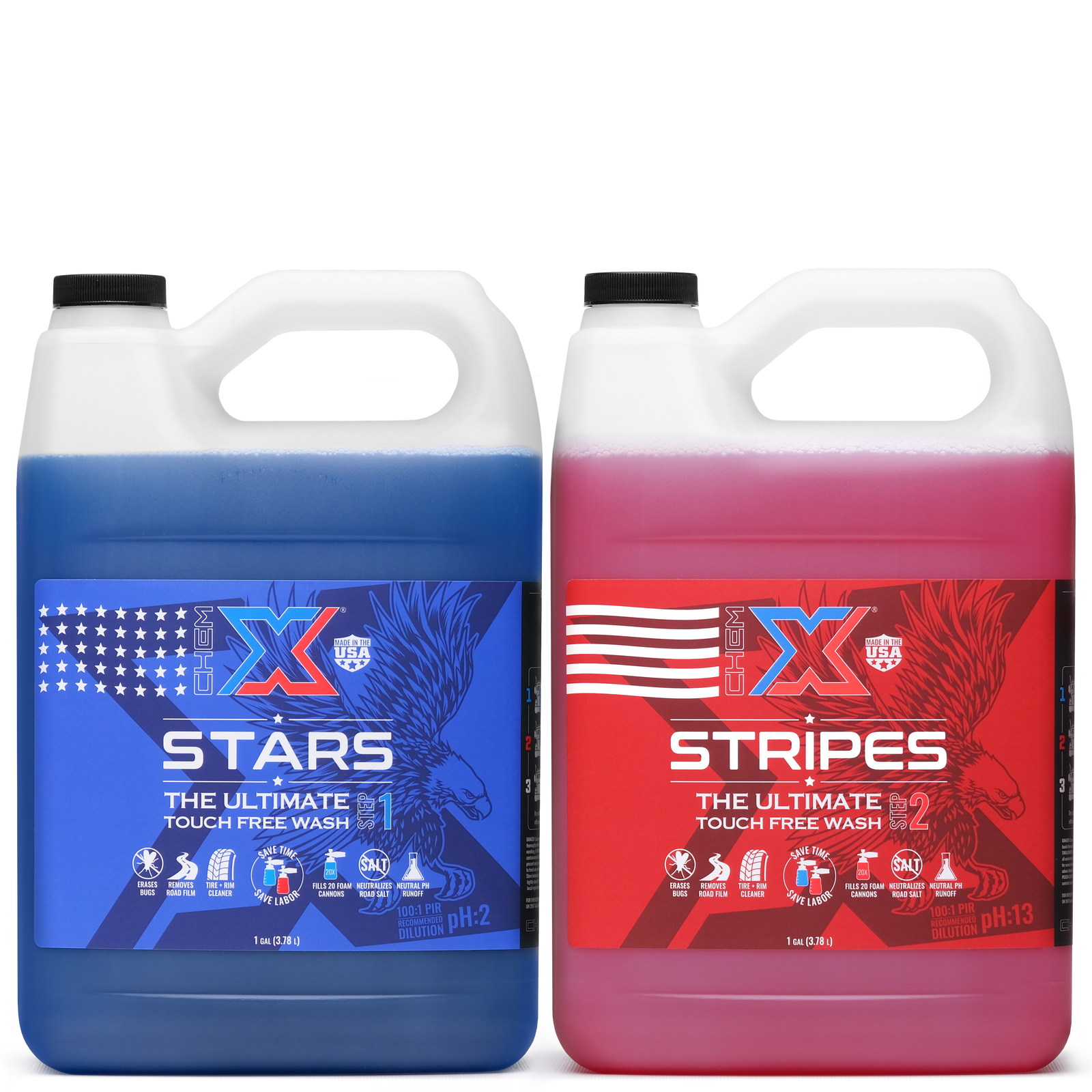 Stars and Stripes: Touchless Vehicle Wash