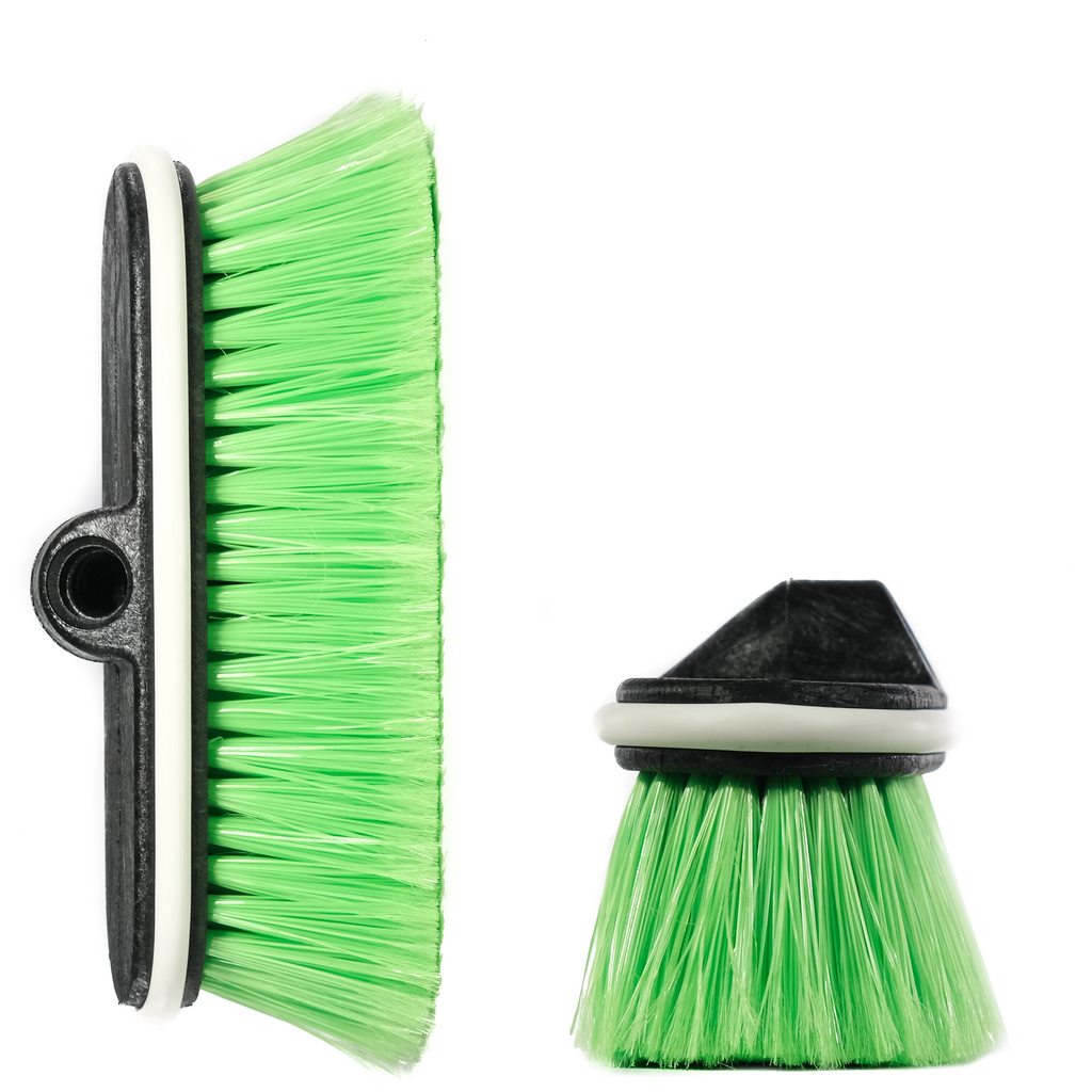 Easy Reach 10 Bi-Level Extra Soft Green Bristle Brush - Chem-X