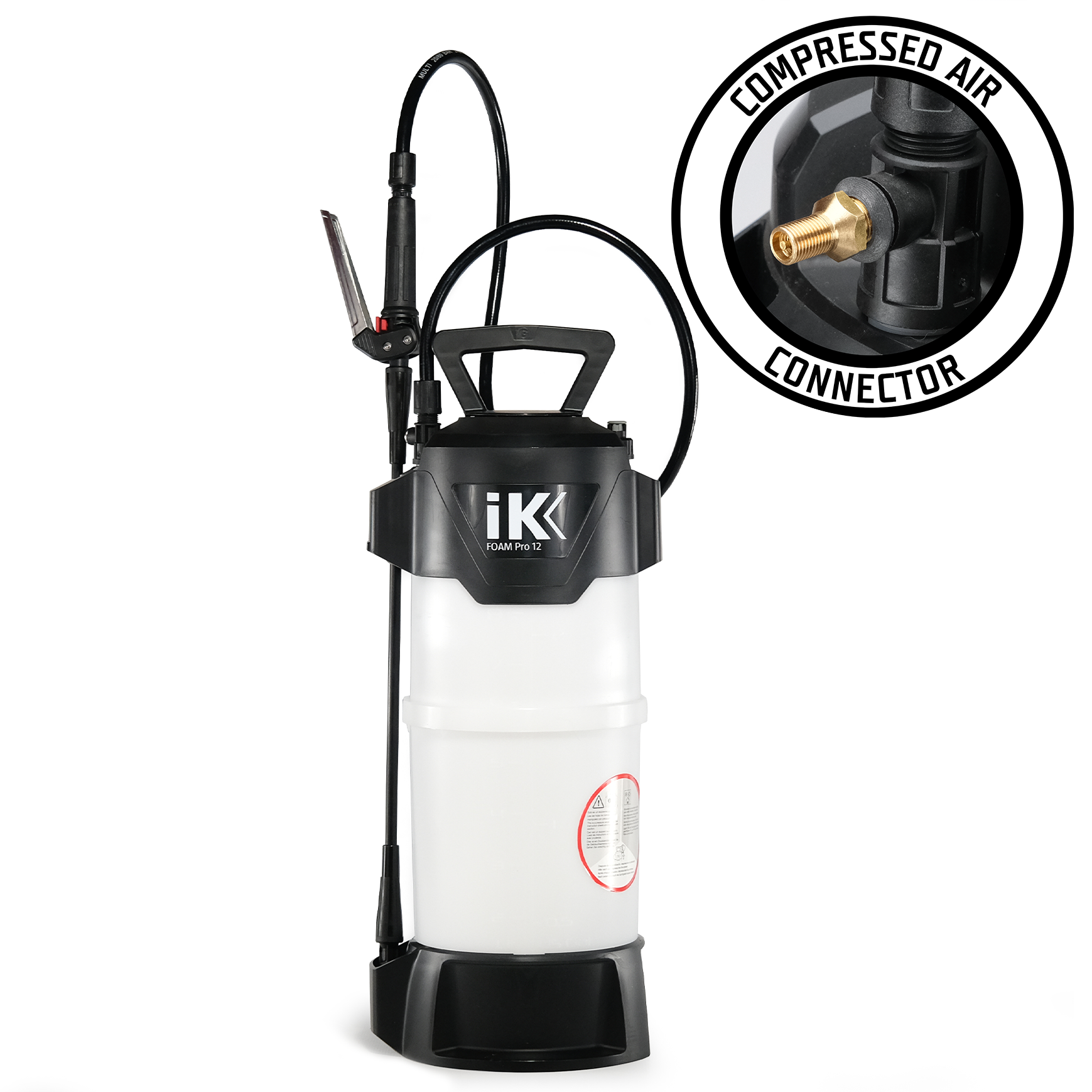 IK Foam Sprayer Pro E12 Car Wash System with Convenient Battery