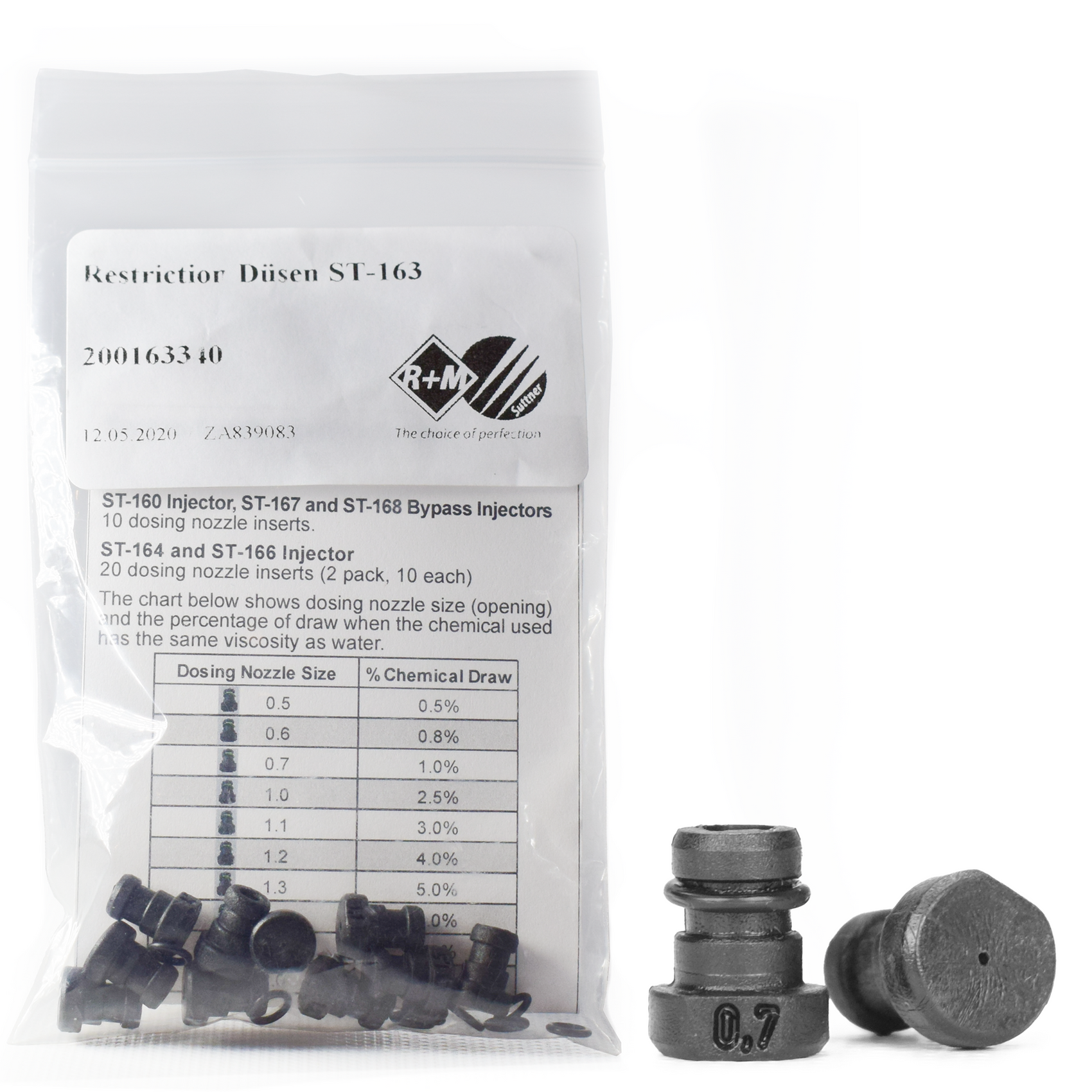 Suttner ST-164 & ST-160 Dosing Nozzles: 10 Pack